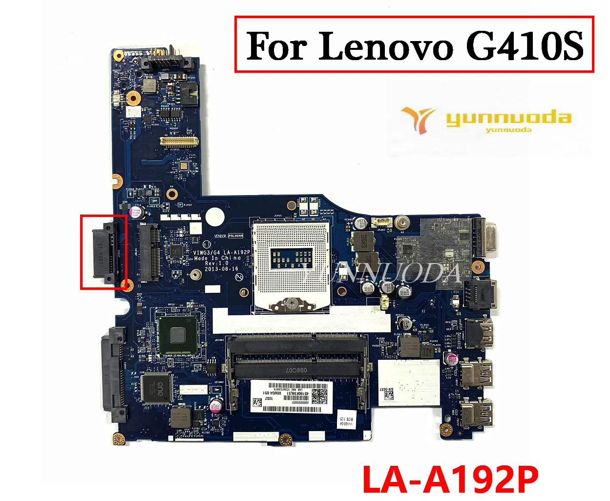 

Материнская плата для ноутбука Lenovo G410S G510S, VIWG3 G4, товар протестирован