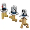 Bathtub split faucet, jacuzzi faucet, three-piece water divider, transfer valve, hot and cold water switch accessories 1