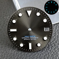 28.5mm Luminous Dial with GMT Hands - Premium Watch Accessories - No logo (31 blue)