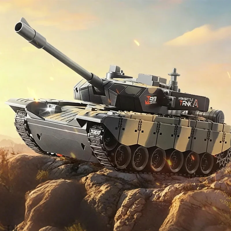 5/11CH RC 트랙형 탱크 원격 제어 크롤러 탱크 전자 무선 조종 트럭 자동차..