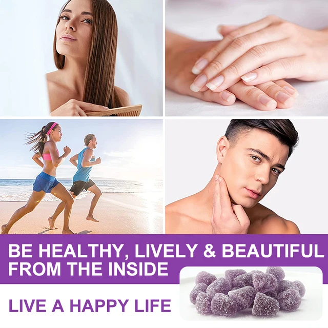 7991-816d51.jpg Vitamin Biotin Gummies 12,000 mcg for Stronger Hair, Skin & Nails - 60 Gummies