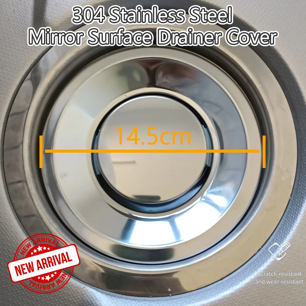 inoxidavel coreia sink strainer acessorios de filtro 145mm 145cm 01