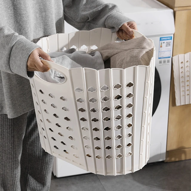 Bath Organizer Box Shampoo  Folding Bathroom Basket - Basket Mesh Portable  Bathroom - Aliexpress