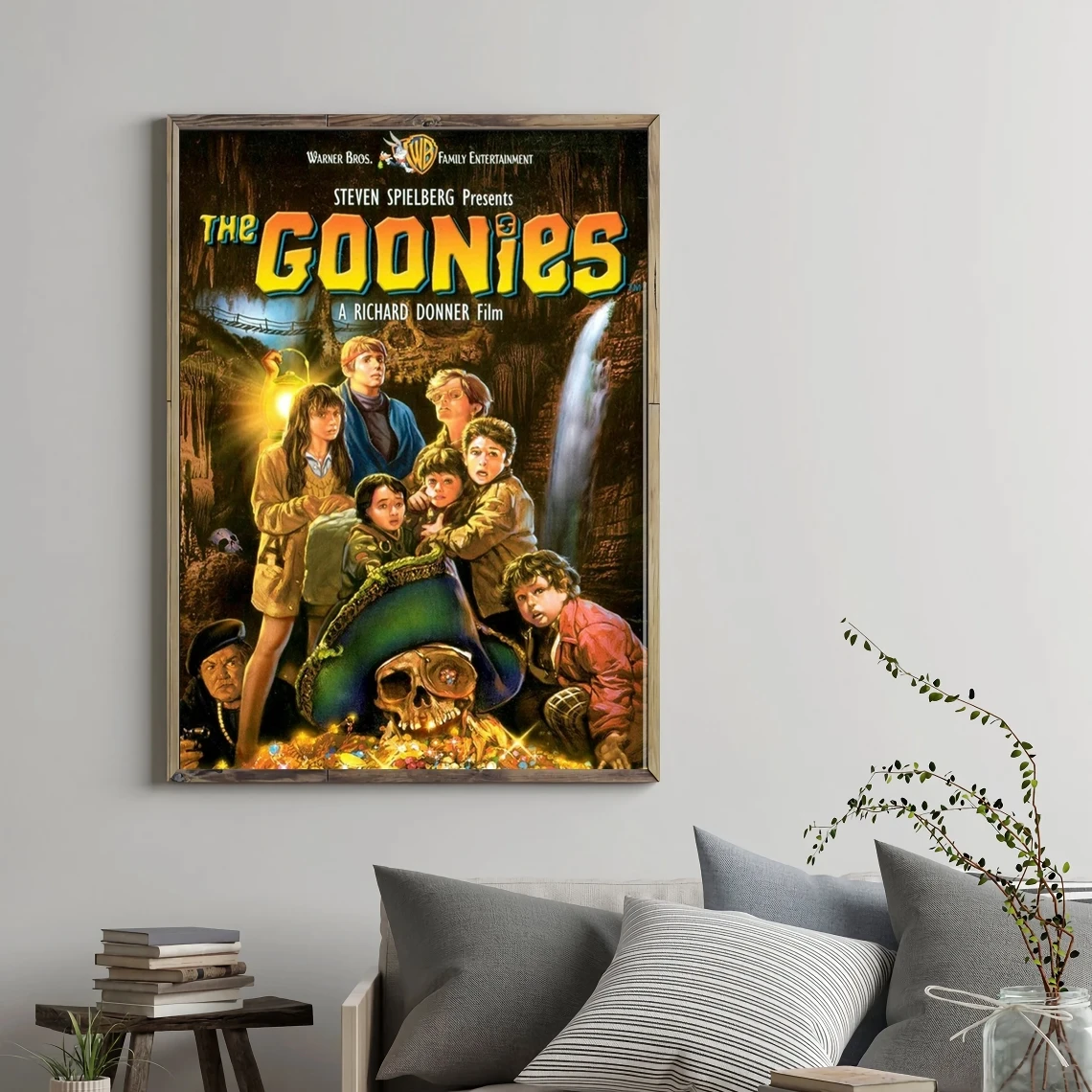 The Goonies Movie Poster Canvas Poster Print Wall Painting Home Decor (Senza Cornice)