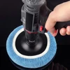 10Pcs 9/10 Inch Microfiber Car Polishing Pad Auto Bonnet Polisher Soft Wool Wax Wash Buffer Cover Car Cleaning Tools Accessories 5