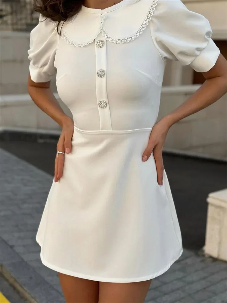 white christmas dresses Zyra Short Sleeve Collared Bodycon Mini Dress • Shop American Threads Women's Trendy Online Boutique Sky Blue / L main image 0