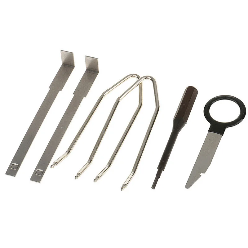 CD Player Removal Tool Set 20pcs Automobile Car Radio Audio Removal Install Key Kit