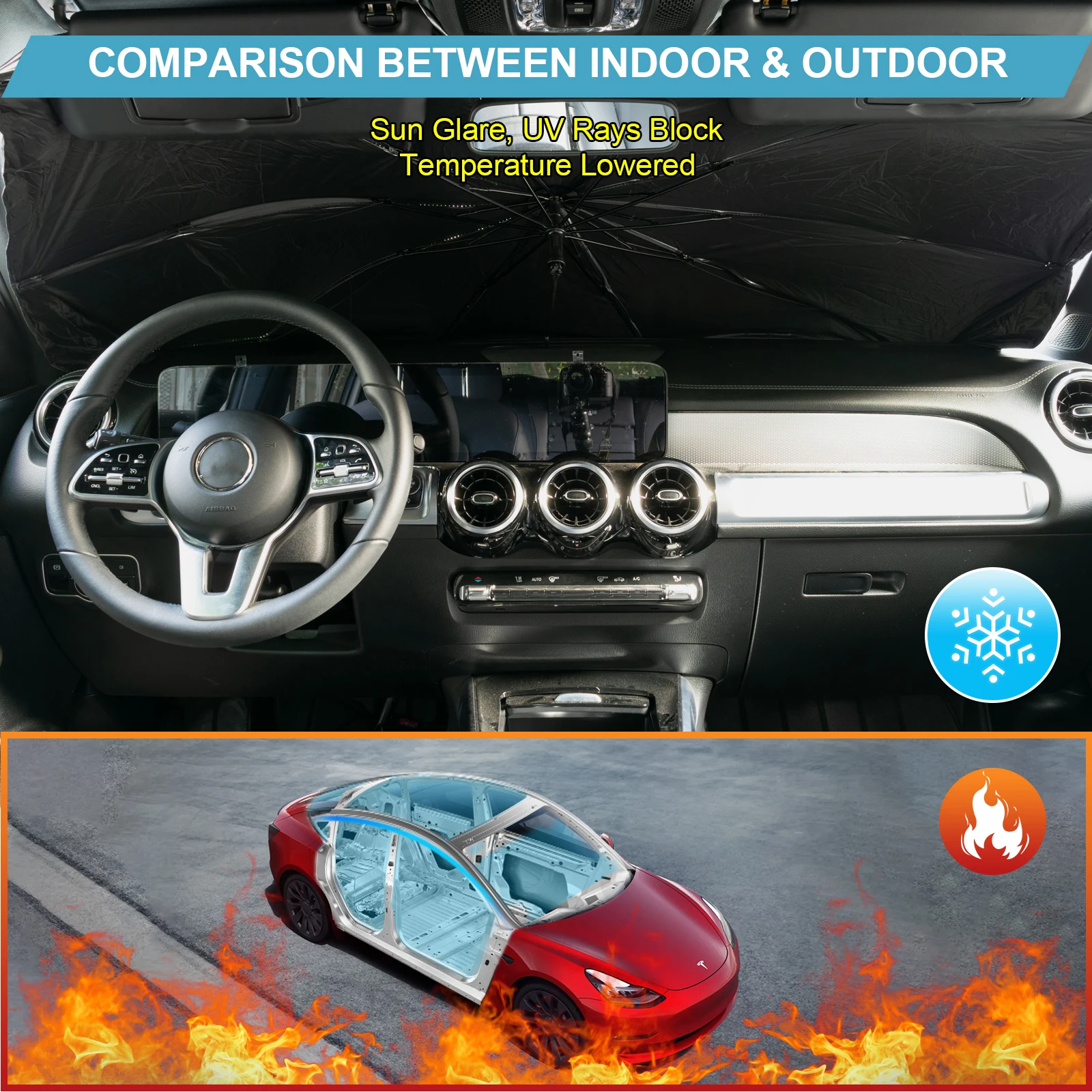 Car Sunshade Umbrella 3