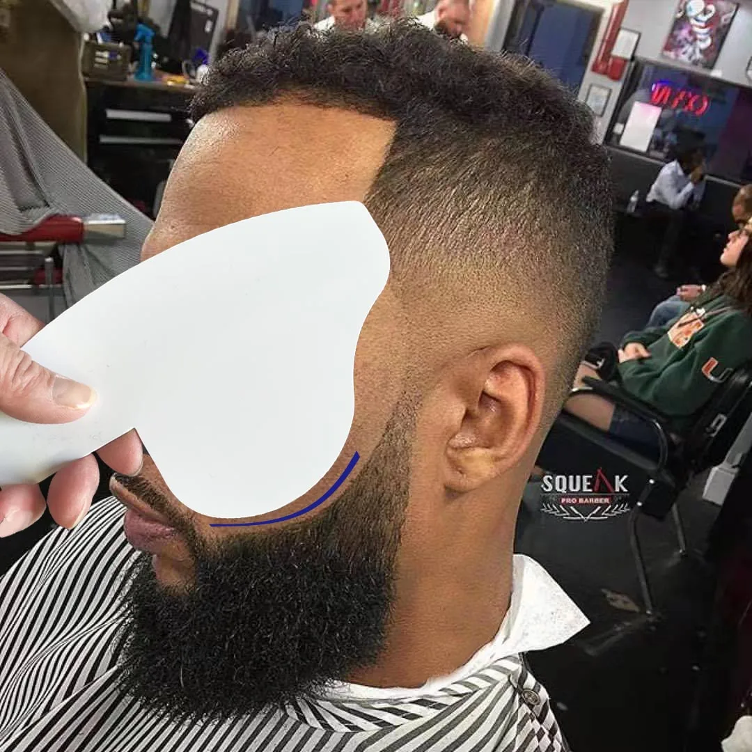 Description Picture 3 of itemHairline Enhancement Card Beard Fiber Dense Optimization Board Spray Board Haircut Styling Card Hair Styling Tools For Barber