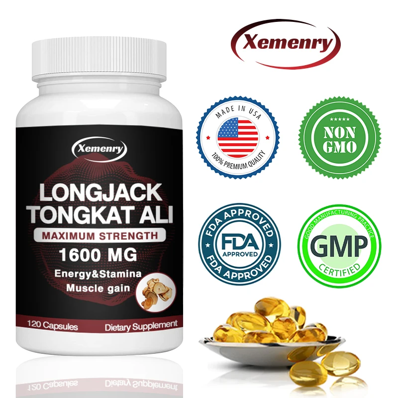 

PURE ORIGINAL INGREDIENTS Longjack (Tongkat Ali), Men's Vitality Supplement, No Magnesium or Rice Fillers, Always Pure