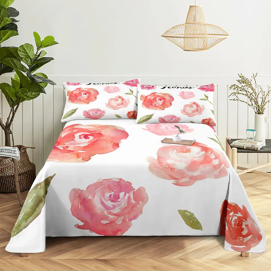 Pink bed sheet 15