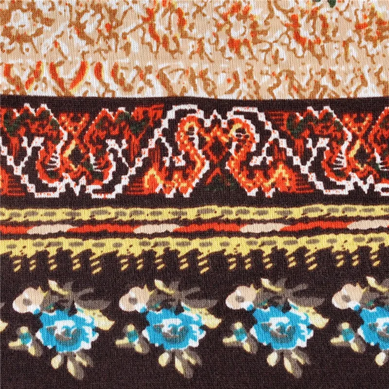 Floral Print Women Hat Scarves Autumn Winter Dual-use Vintage Hats For Women Skullies And Beanies Women Scarf Face Mask