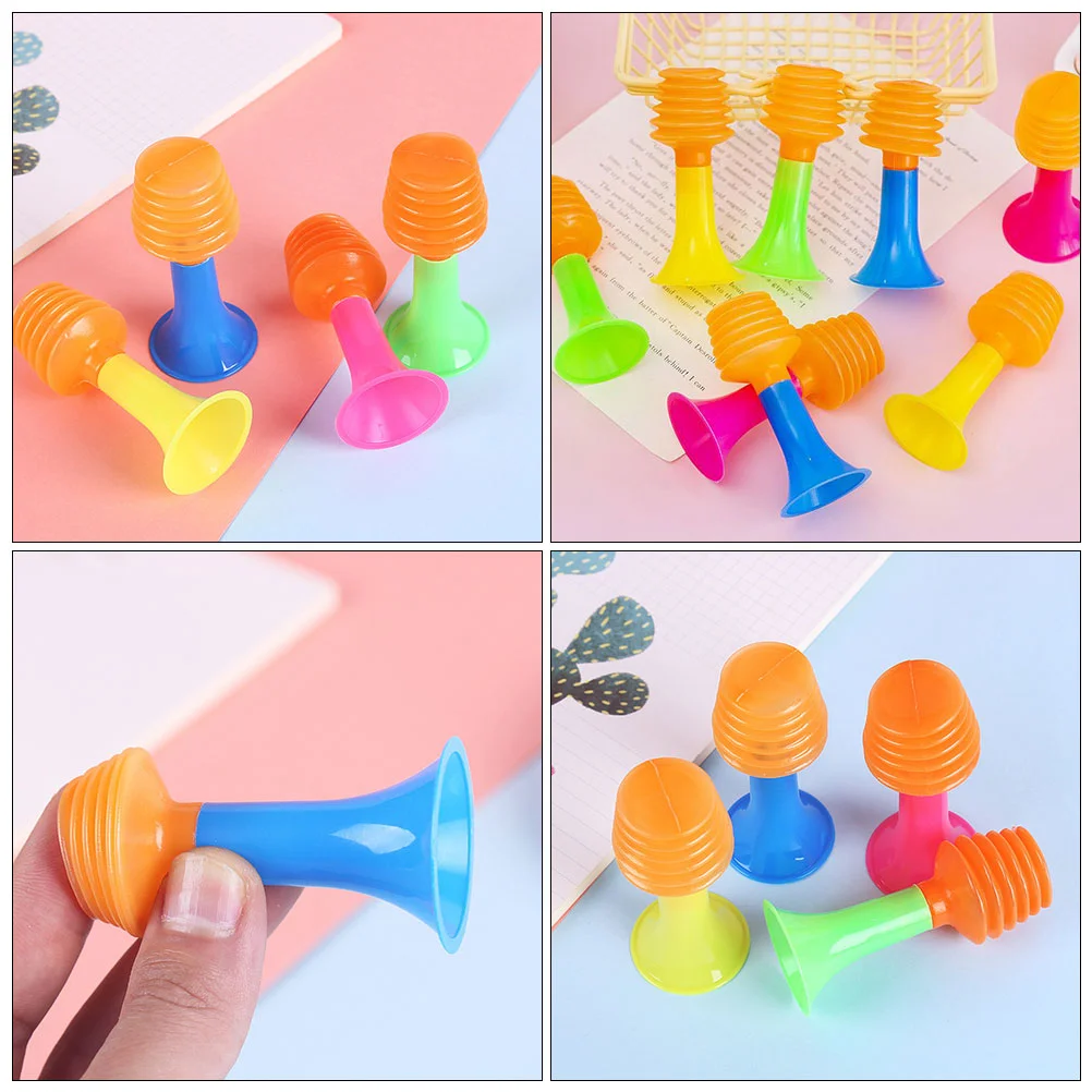 12 Pcs Children's Trumpet Trumpets Toys Funny Horn Small Speakers Kids Props Party Horns Football Noise Makers