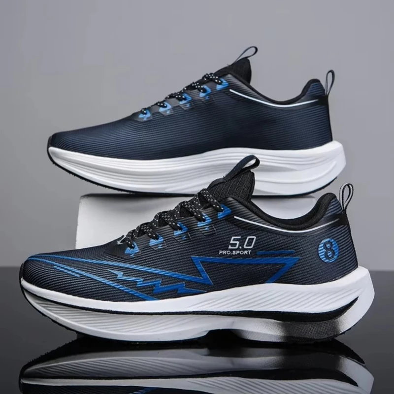 Brand Men' Carbon Plate Running Shoes Soft Cushion Shock Absorbing Sports...
