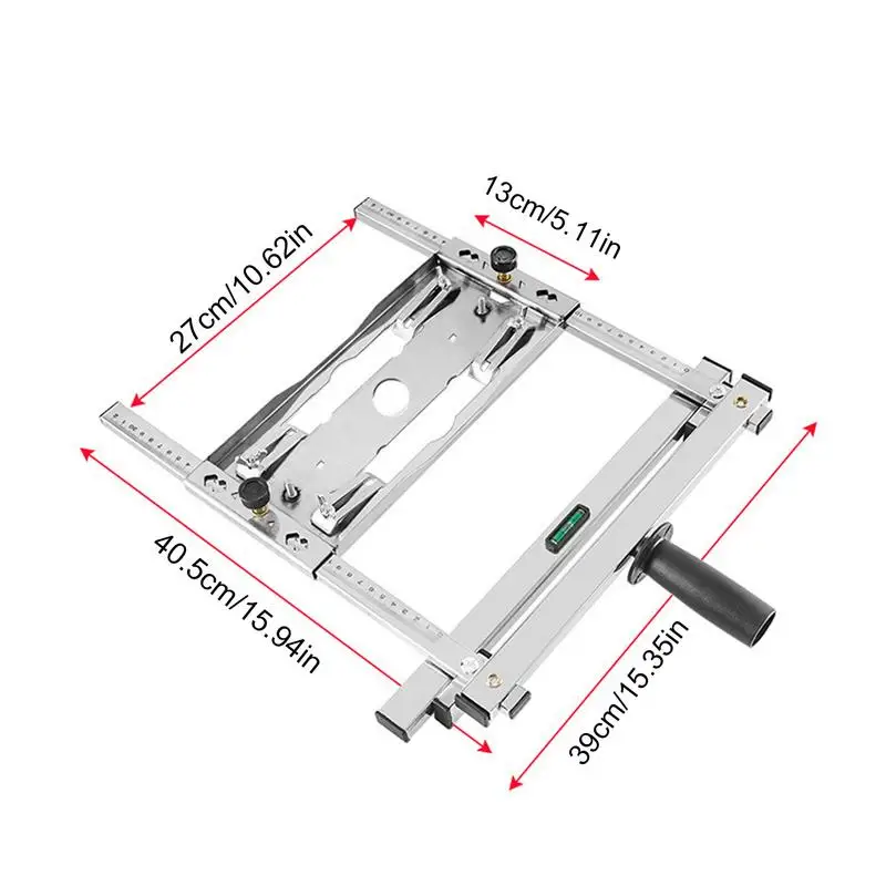 Woodworking Edge Guide Electricity Circular Saw Edge Guide Cutting Tool Trimmer Machine Stainless Steel Positioning Frame Tool