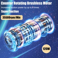 Car Vacuum Cleaner 95000PA High Power Wireless Handheld Vacuum Cleaner Cordless Powerful Hand Vacuum Cleaner Blower for Car Home 2