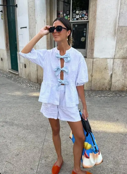 

Y2K сказочная Весенняя Свободная блузка с длинным рукавом, футболки, Элегантная футболка с завязкой спереди, Женская Повседневная Уличная одежда, винтажные Топы