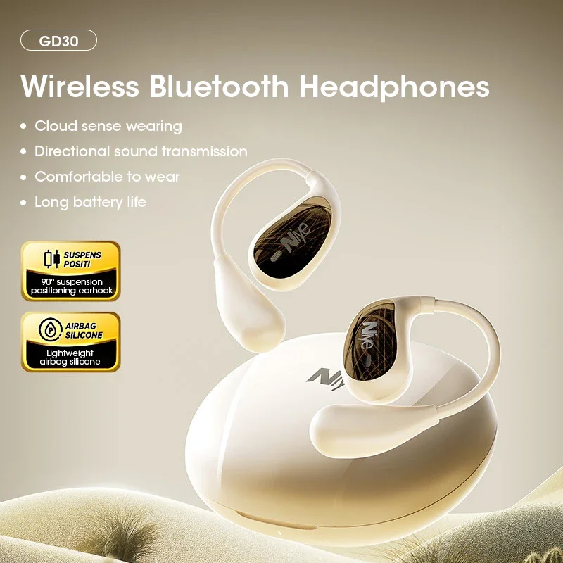 2025 OWS Earhook sports earphones Wireless Headset Air Conduction Bluetooth Headphones Bluetooth 5.3 Earphones TWS Earbuds With