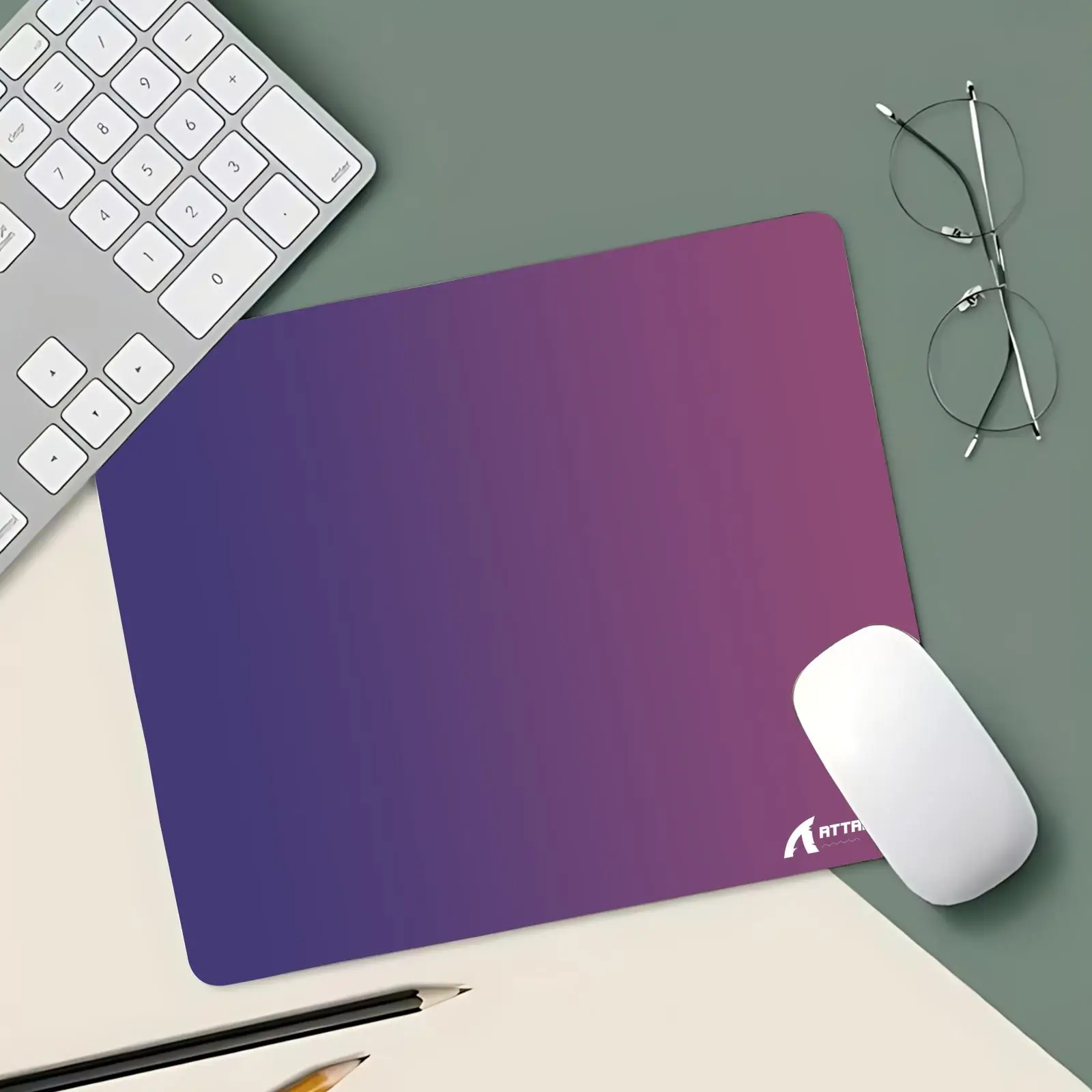 Enhanced Precision Gaming Mouse Pad - Compact Size for PC, Laptop, Desktop, Office & Gaming
