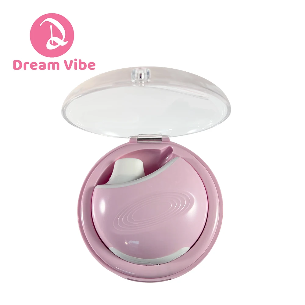 Luna Sucker Air Pulse Clitoral Vibrator by Dream Vibe Discreet Case 6 Suction Modes Sex Toy for Woman Deluxe Girl Pleasure Gift