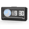 Digital Flip Clock, Alarm Clock with Night Light, Snooze, 12/24H, Easy to Set, Desk Clock Battery Operated for Bedroom, Office 1