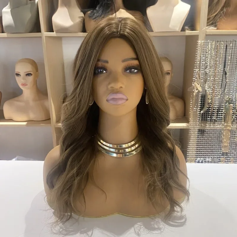 

Realistic Wigs Display Manikin Doll Head Female Mannequin Dummy Head with Shoulder for Wig Jewelry Hats Display