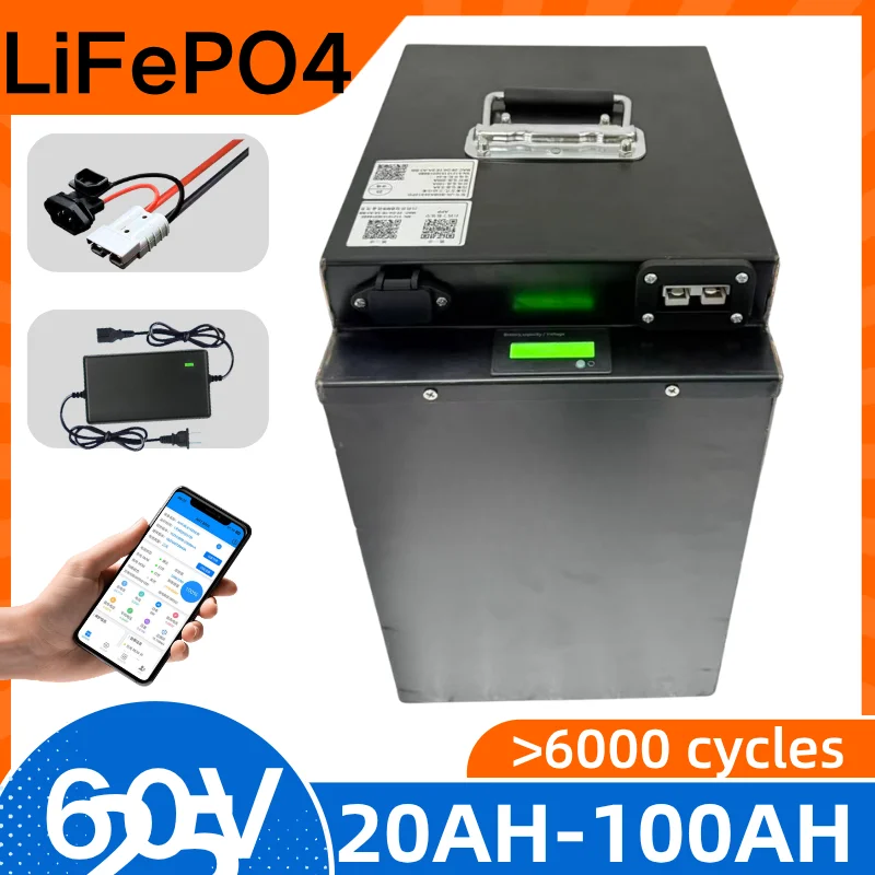 60V Portable Power Module 20Ah 30Ah 40Ah 50Ah 60Ah 70Ah 80Ah 100Ah