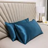 Pillowcase For Smoothy Silk Pillow Cover Silky Satin Protect Hair Beauty Pillow case Comfortable Pillow Case Home Bedding Decor 1
