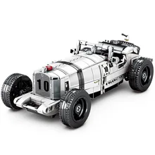 

Children Toys Morgan Tricycle Building Blocks City Pull Back Car Vehicle Bricks Creative Series Assembly Gifts for Kids Boys