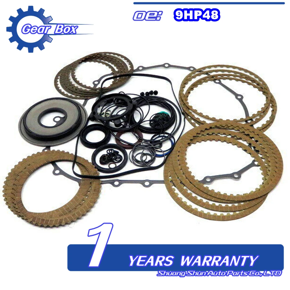 

9HP48 ZF9HP48 9/10Speed New Transmission Overhaul Rebuild Kit Repair Kit For Range Rover Evoque Discovery Sport Honda Pilot Jeep