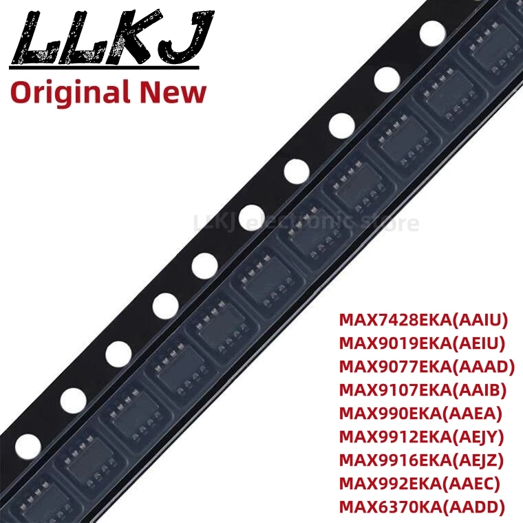 

Набор микросхем MAX7428 9019 9077 9107 990 9912 9916 992EKA 6370KA + T SOT23-8, 1 шт.