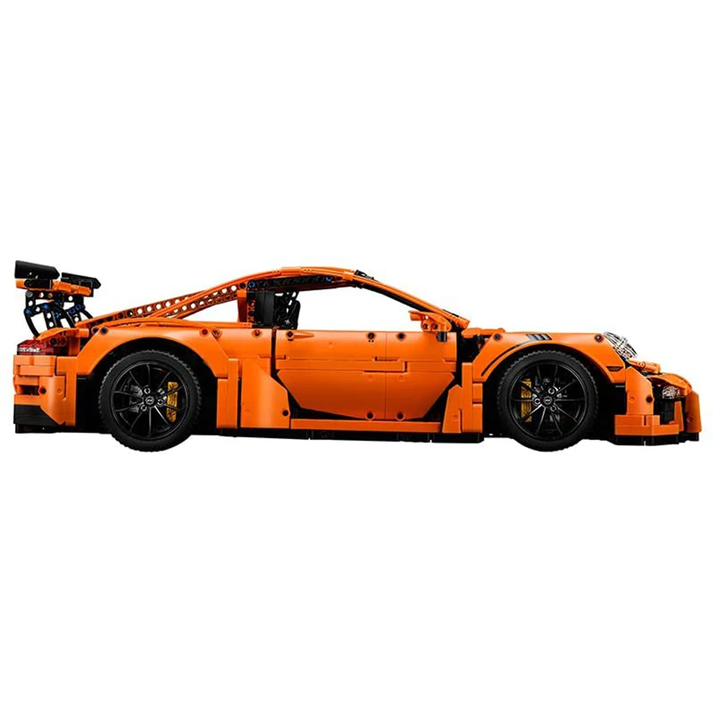 1:8 911 GT3 RS 블록 기술 자동차 MOC 브릭 모델 빌딩 키트, 성인용 호환 42056 건설 장난감, 크리스마스 선물