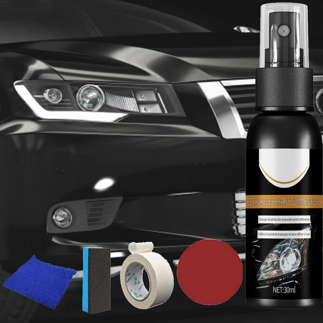 Car Headlight Restorer Kit Heavy Duty Repair Light Cleaner Headlight And  Taillight Polish Car Light Cleaner Restore Headlights - AliExpress