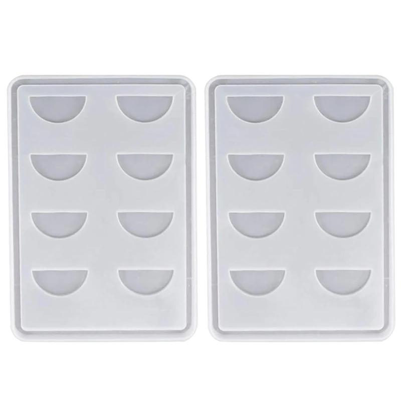 

2 шт., эпоксидная форма для самостоятельного изготовления искусственных ресниц