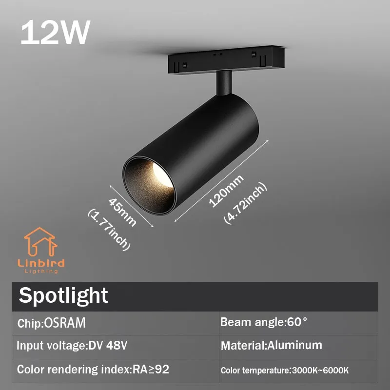 Spot lamp 12w