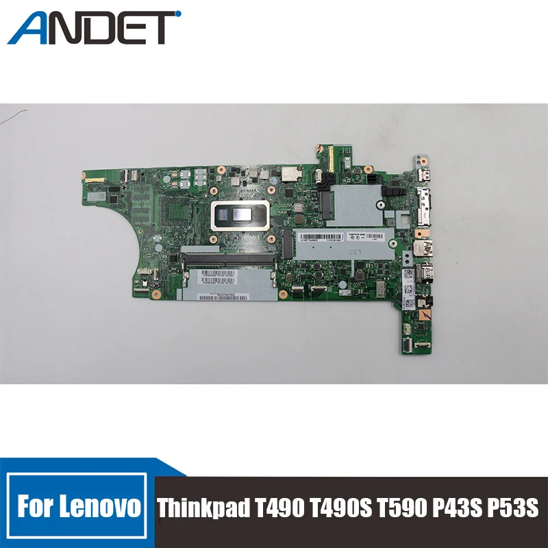 

Материнская плата для ноутбука Lenovo Thinkpad T490 T490S T590 P43S P53S 02HK922