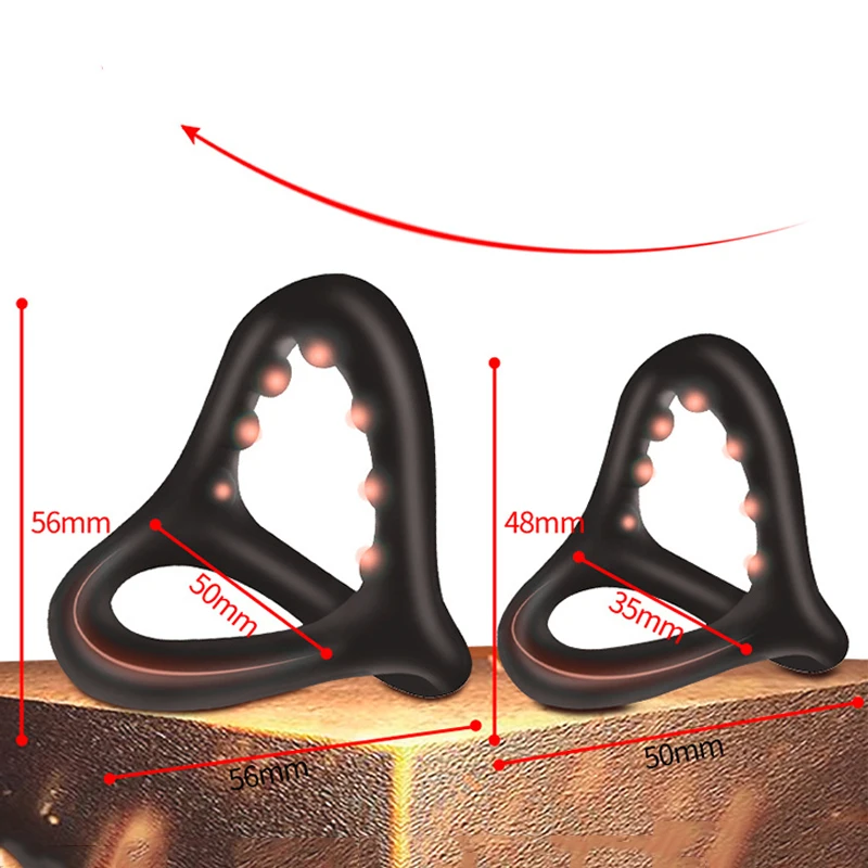 Silicone Penis Ring Semen Lock Delay Ejaculation Chastity Cage Erotic Urethral Lock Cock Sex Toys For Men Couples Adult Sex Shop