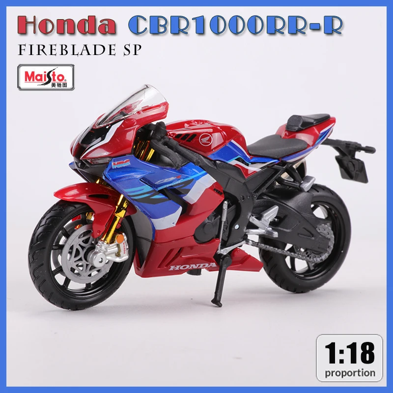 Maisto 1:18 Honda CBR1000RR-R Fireblade SP Motorcycle Car Simulation Alloy Car Model