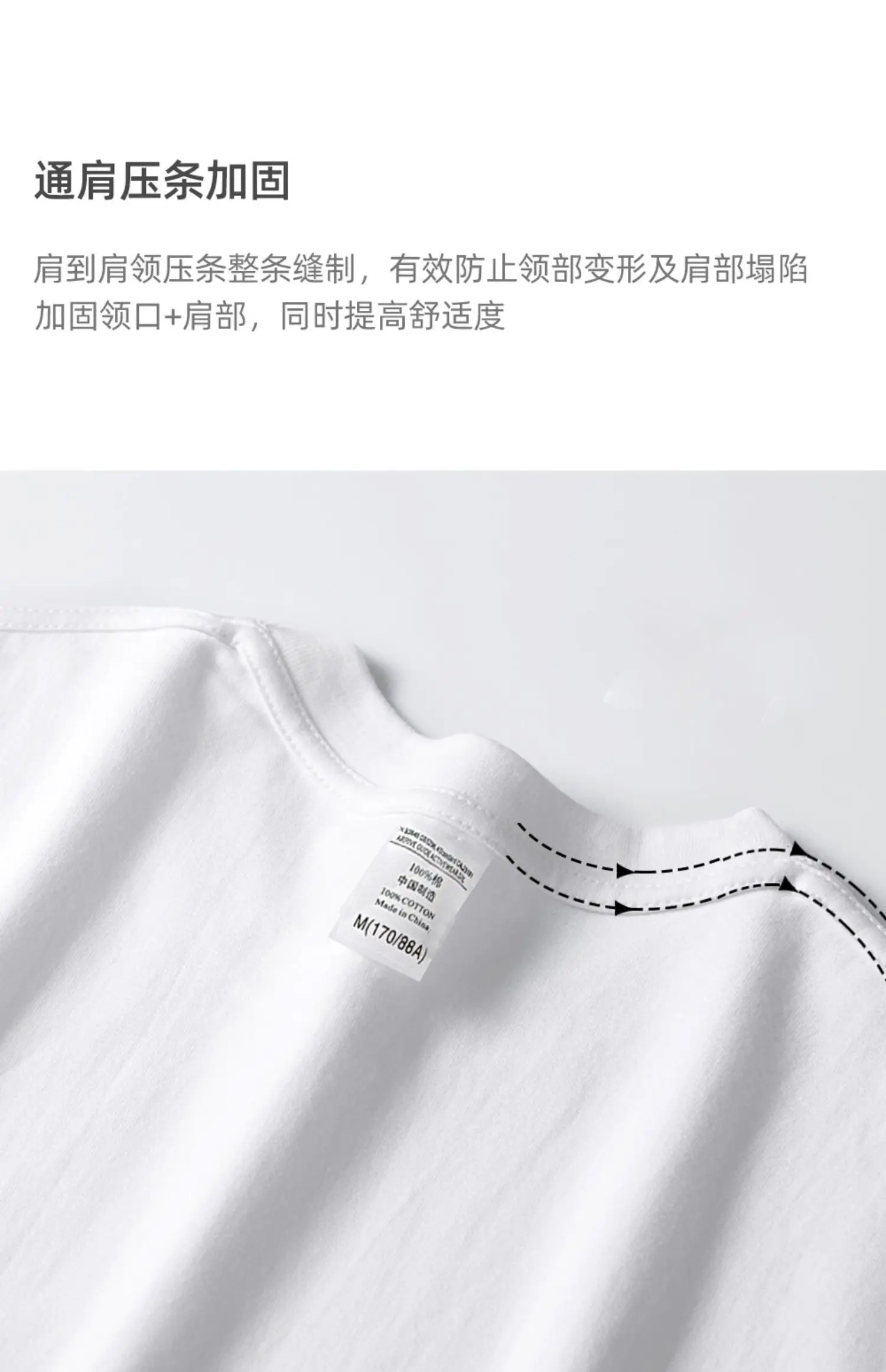 600G Heavy Cotton T-shirt packaging