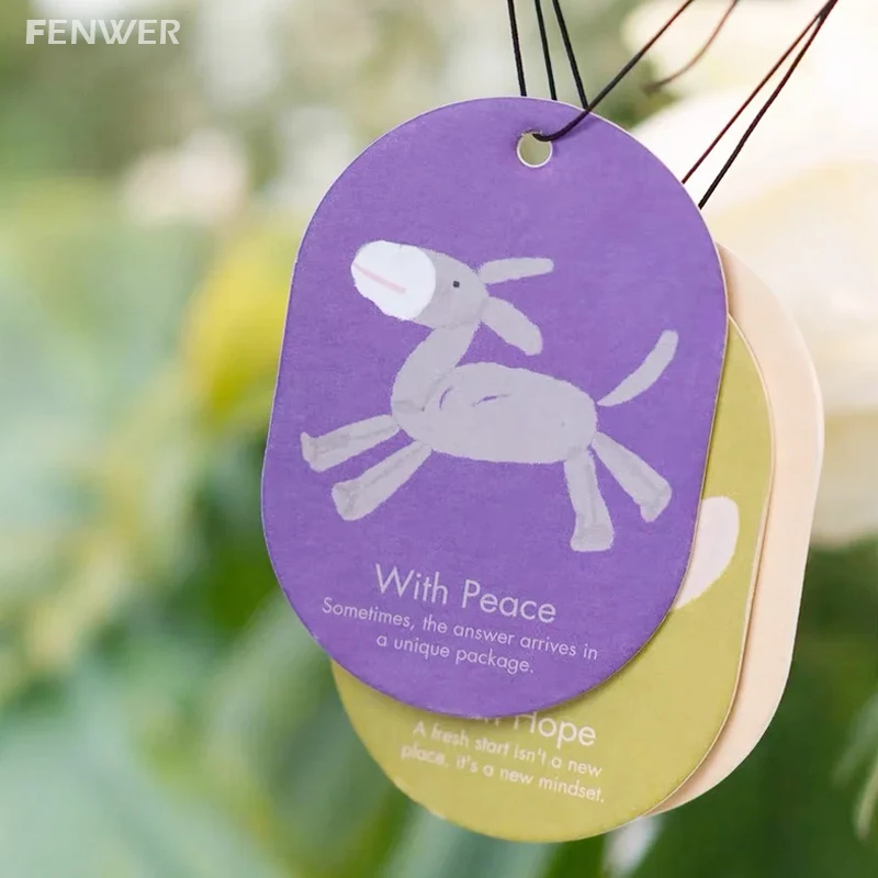 High Quality Paper Car Air Freshener Perfume Bottle Shape Fragrance Car Perfume Card Scented Paper Card
