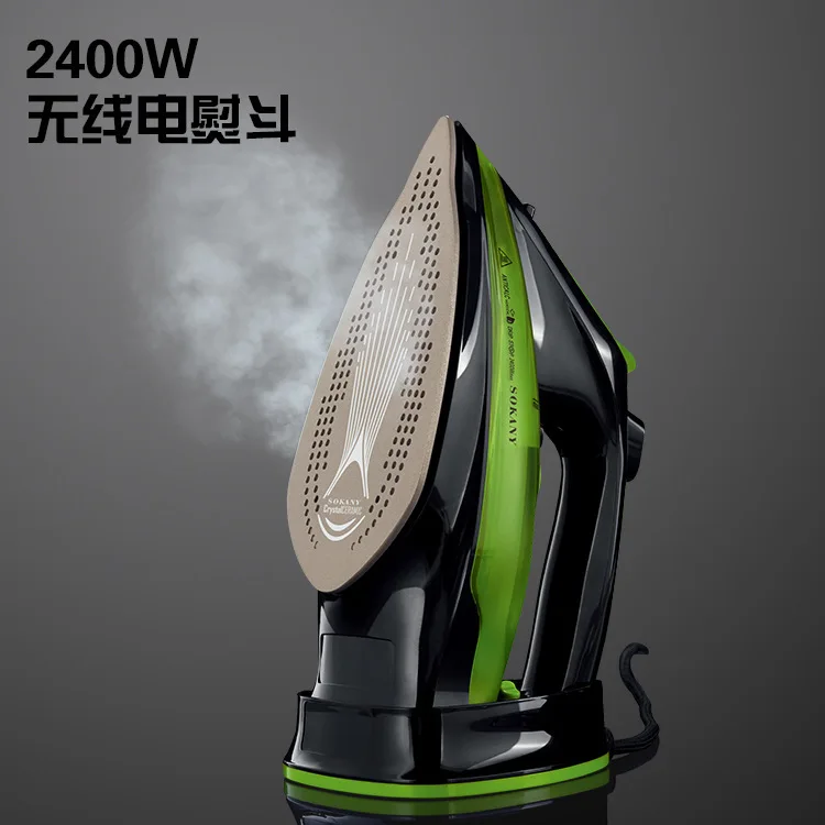 Description Picture 3 of itemHouselin Non-Stick Soleplate Steam Iron for Clothes, 2400 Watts Ironing, Fabric Steamer, Garment Steamer, Powerful Steam