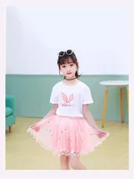 Baby Girls Tutu Fluffy Skirt Toddler Princess Ballet Dance Tulle Mesh Skirt Kids Cake Skirt Cute Girls Clothes Pettiskirt Skirt 2