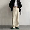 Baggy Beige Jeans Men Fashion Casual Oversized Wide Leg Jeans Men Streetwear Korean Loose Straight Denim Pants Mens Trousers 5