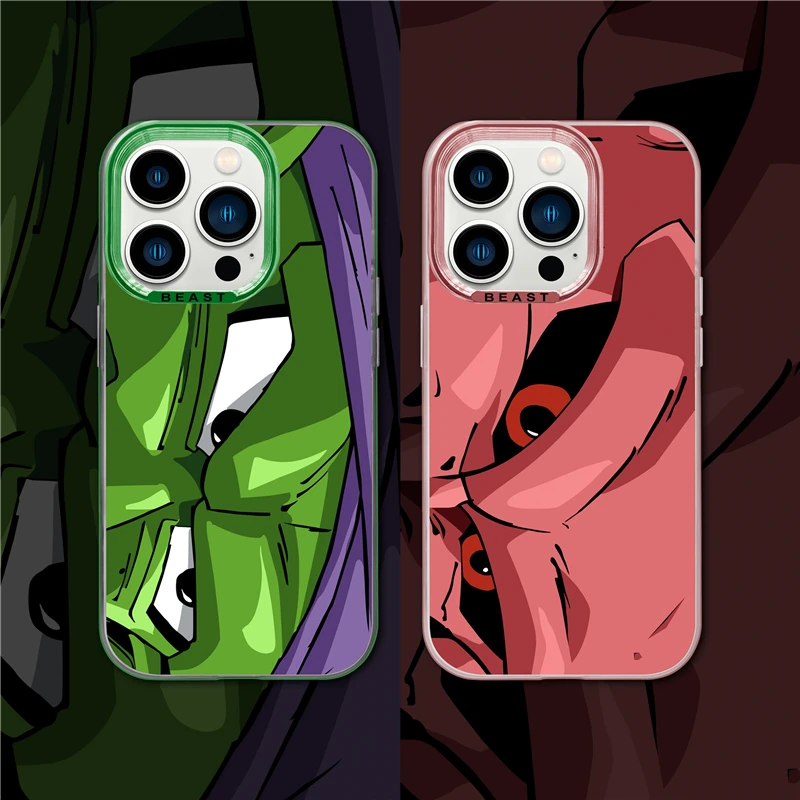 

Dragon Ball Buu Piccolo Cool Case for IPhone 11 12 13 14 15 Pro Max Plus Cartoons Phone Cover Back Shell Toy Gift