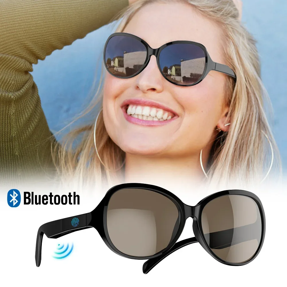 Bone Conduction Glasses Bluetooth Headphones Glasses Open Ear