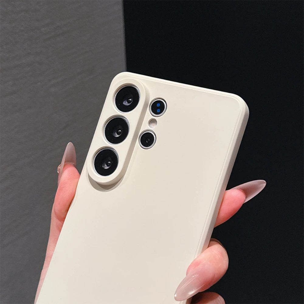 Enhanced Shockproof Soft Silicone Phone Case - Sleek TPU Bumper Protective Shell