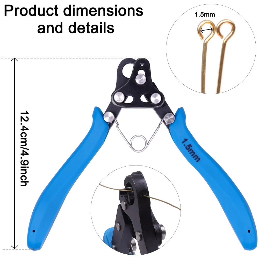 Chain/ Round Nose 3-Step Looping Plier