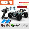 Rc Car Off Road 4x4 High Speed 75KM/H Remote Control Car with LED Headlight Brushless 4WD 1/16 Monster Truck Toys for Boys Gift 1