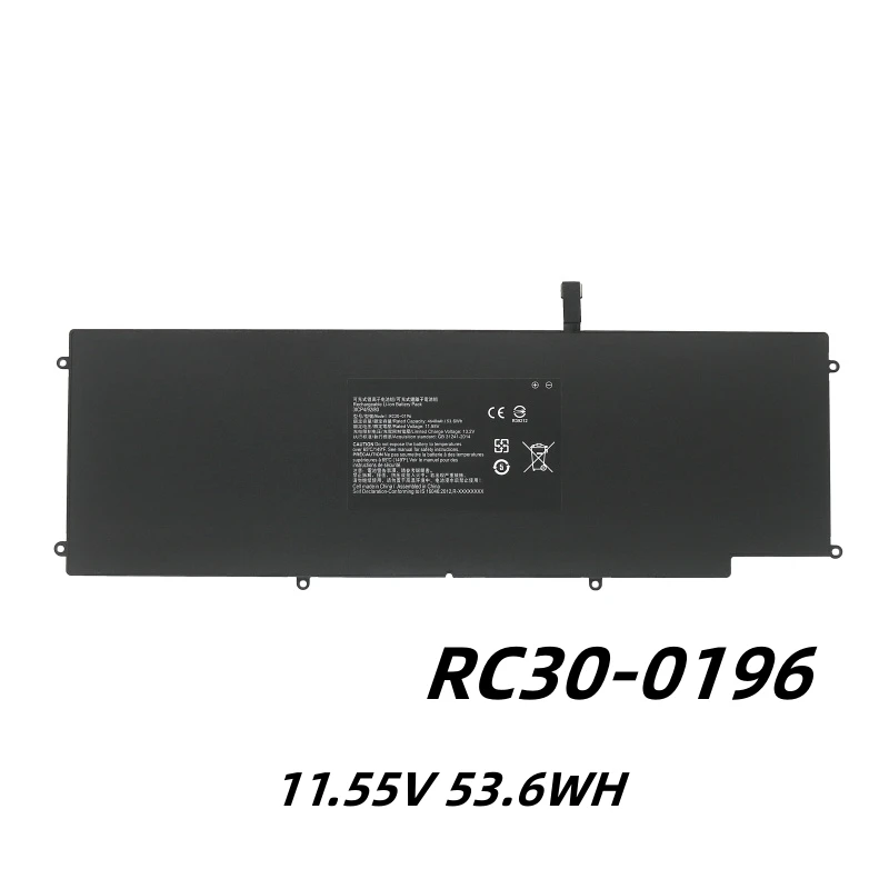 RC30-0196 RZ09-0196 11.55V 53.6WH Laptop Battery For Razer Blade Stealth 2016/2017 V2 13 i7-7500U HAZEL RZ09-0196 RZ09-0168