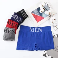 Lot de 5 Boxers Unis pour Hommes, Respirants, Très Élastiques, Confortables, Doux et Agréables pour la Peau, Sous-vêtements Décontractés pour Hommes 2